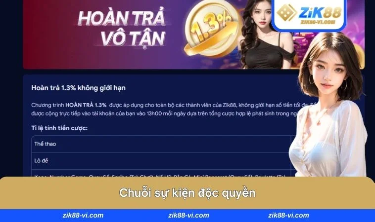 Thành viên có thể tham gia các sự kiện độc quyền