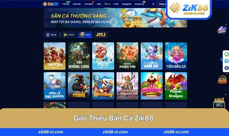 Tựa game bắn cá nổi bật