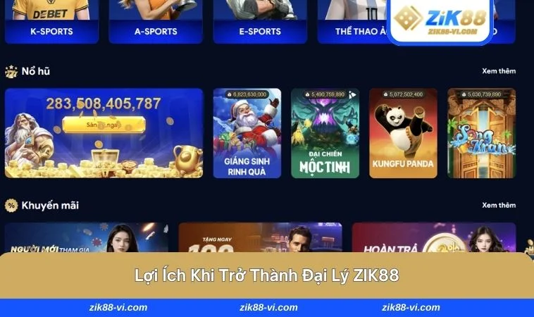 Tất cả đại lý ZIK88 đều được hỗ trợ nhiệt tình mọi lúc từ nhà cái