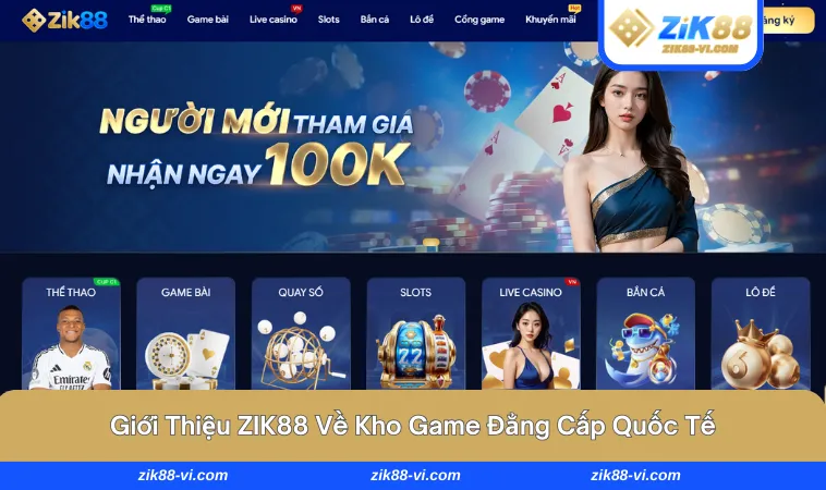 Trải nghiệm kho game siêu đẳng cấp quốc tế