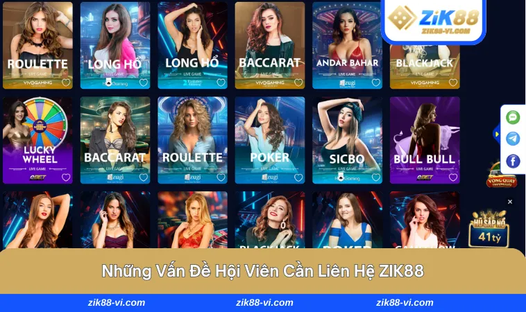 Những vấn đề cần kết nối ngay ZIK88