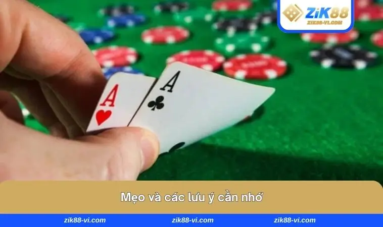 meo va cac luu y can nho Mẹo và các lưu ý cần nhớ