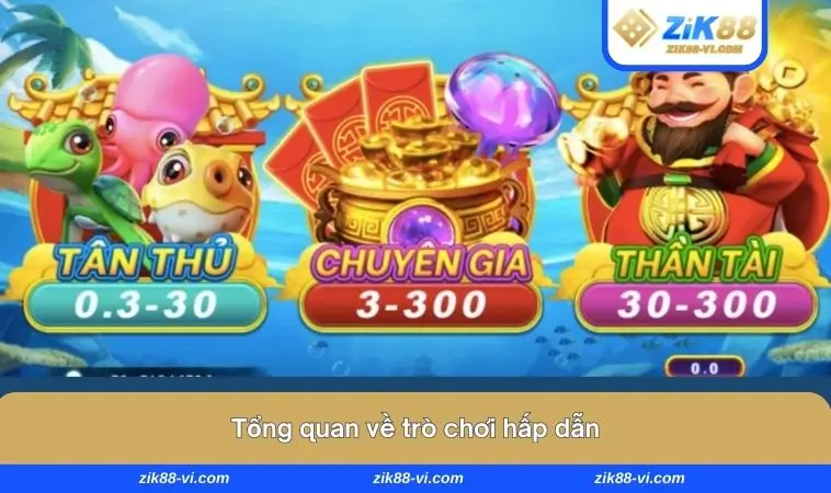 Tổng quan về trò chơi hấp dẫn
